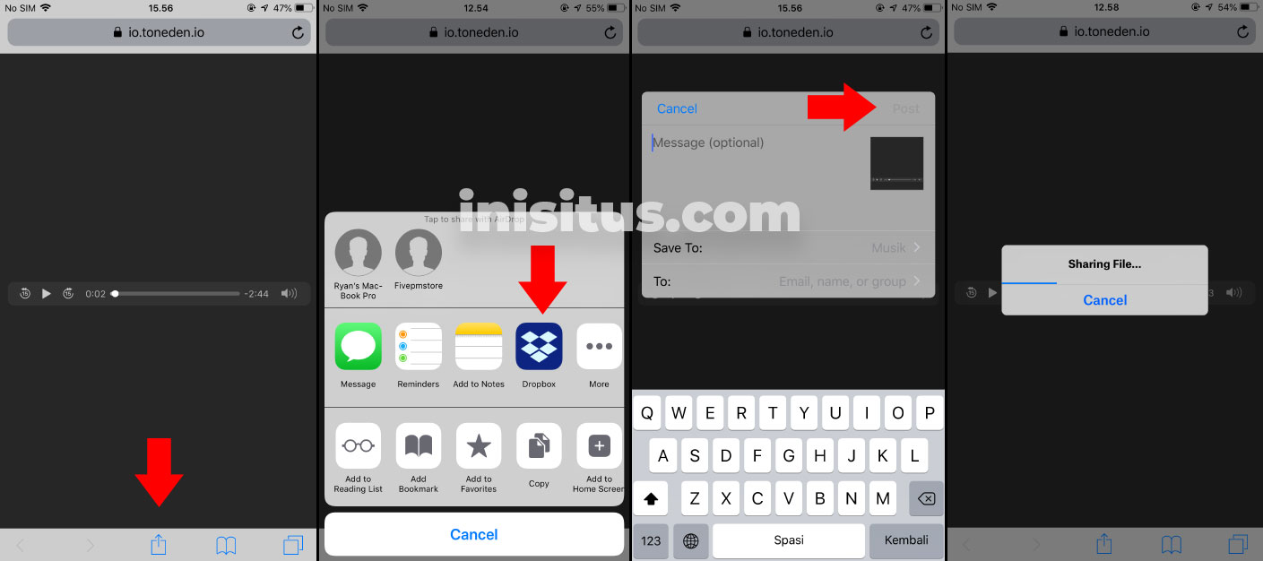 cara download lagu di iPhone iOS 12