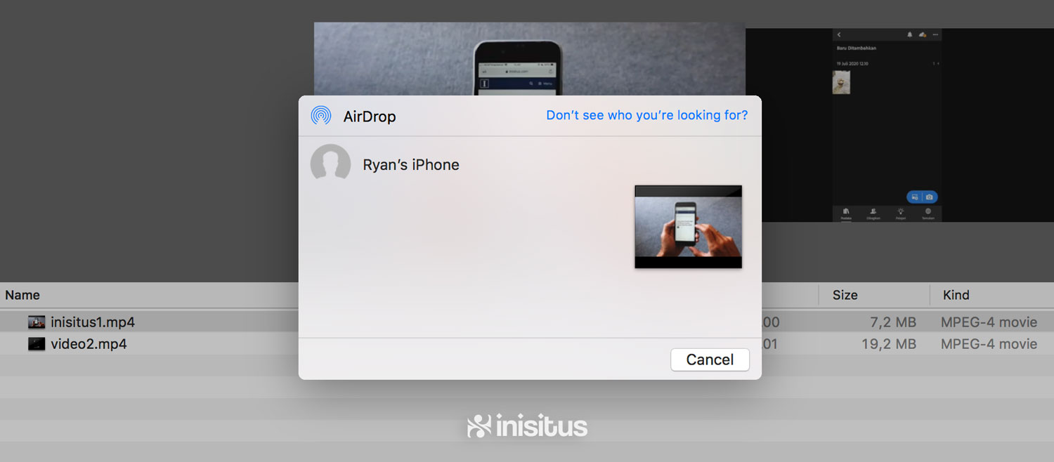 airdrop di mac