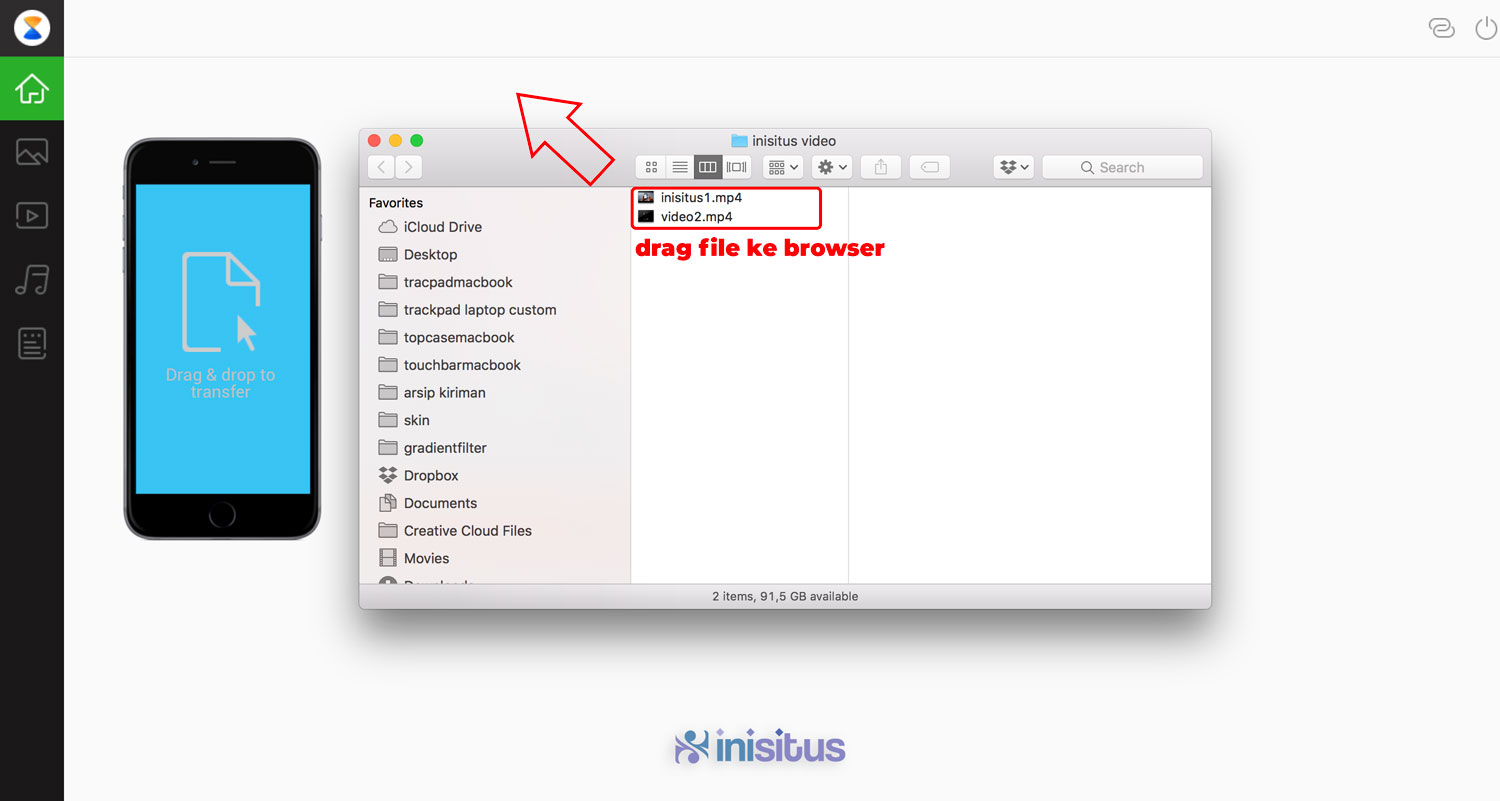Cara Memindahkan Video ke iPhone Tanpa iTunes Mac dan PC - INISITUS