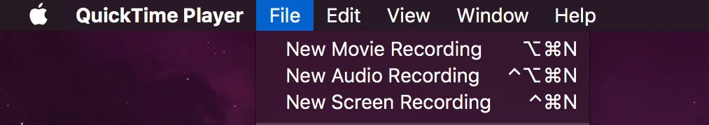 cara screen record di Macbook