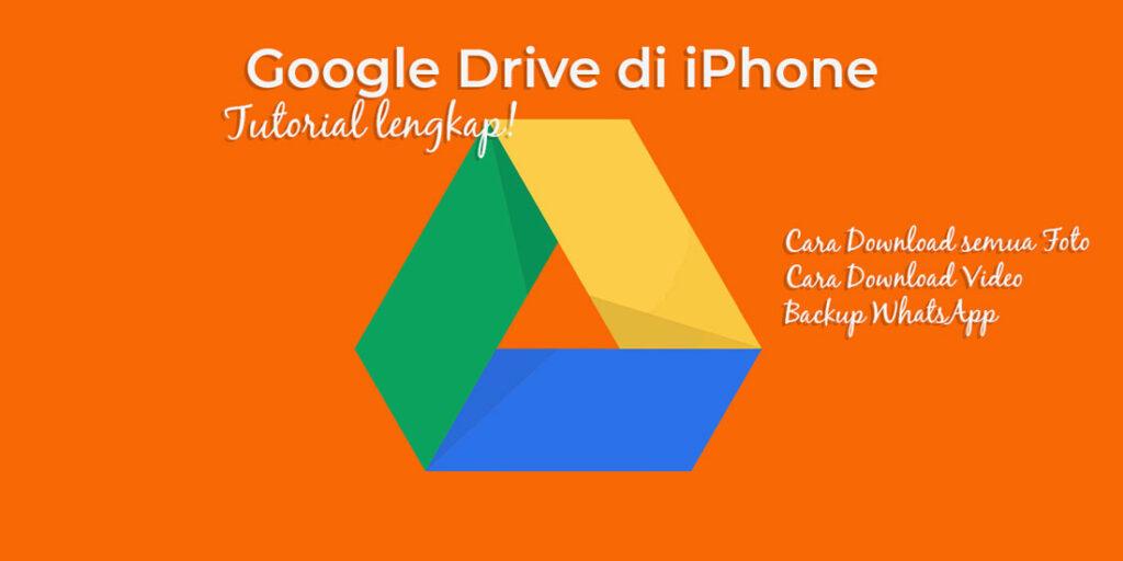 Cara download dari google drive di iphone