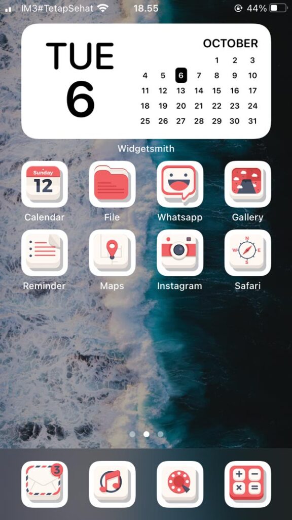 iOS 14 icon Pack aestetik